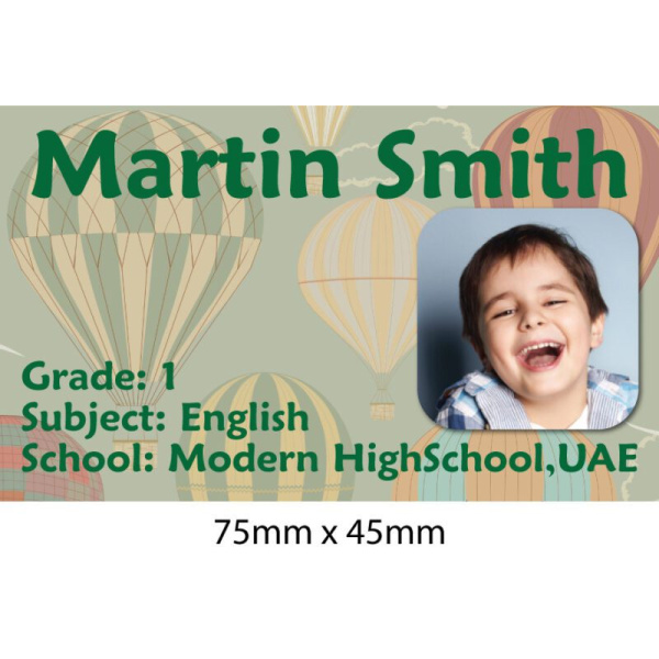 Personalised School Book Label