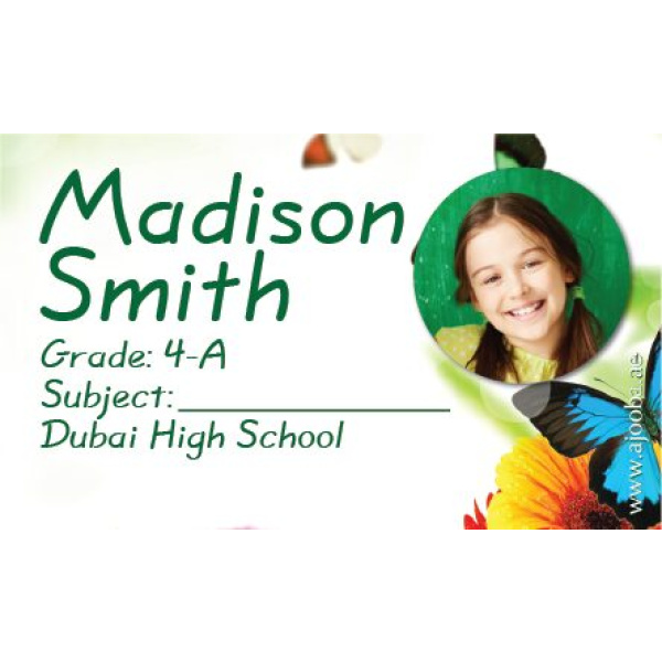 Personalised School Label
