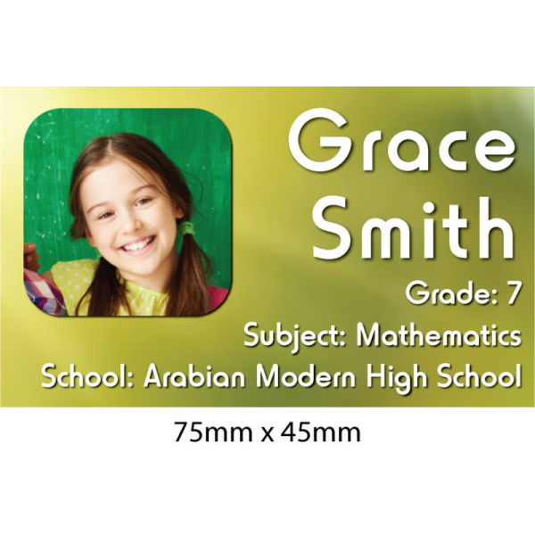 Personalised School Book Label