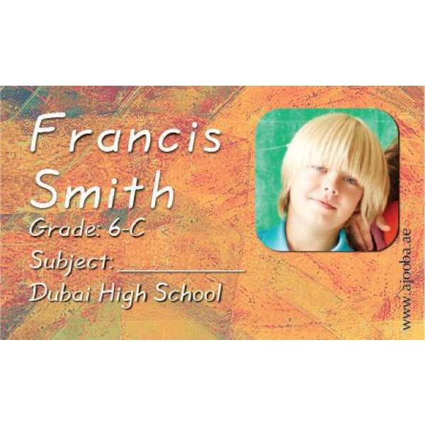 Personalised School Label