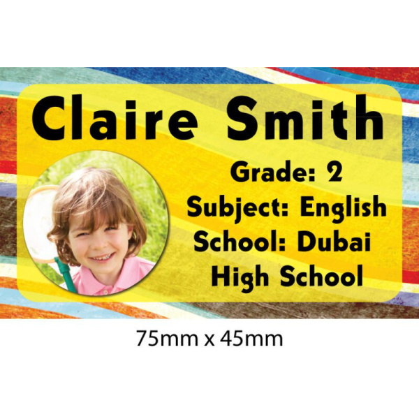 Personalised School Book Label