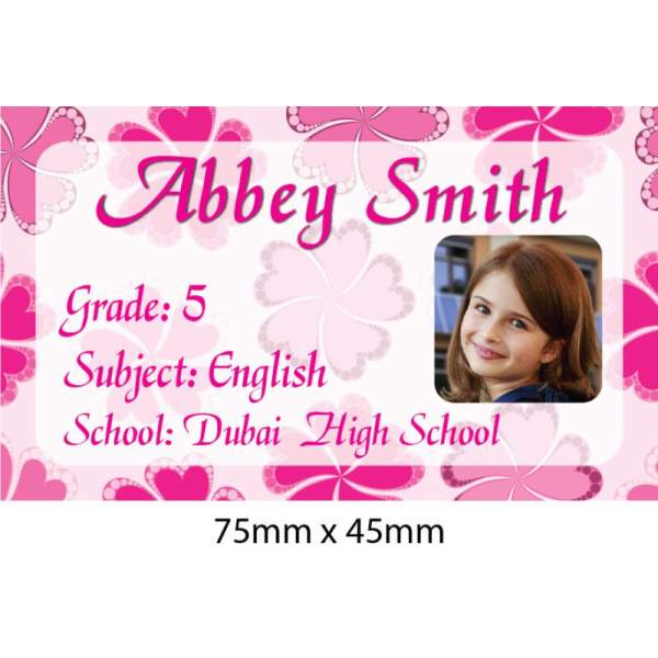 Personalised School Book Label