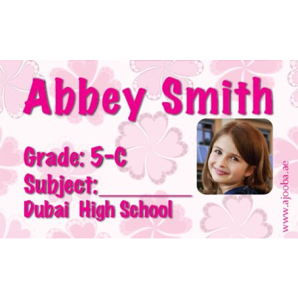 Personalised School Label