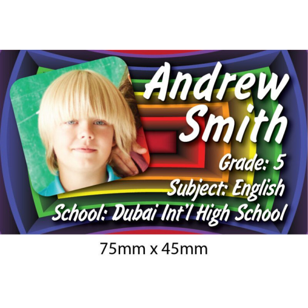 Personalised School Book Label