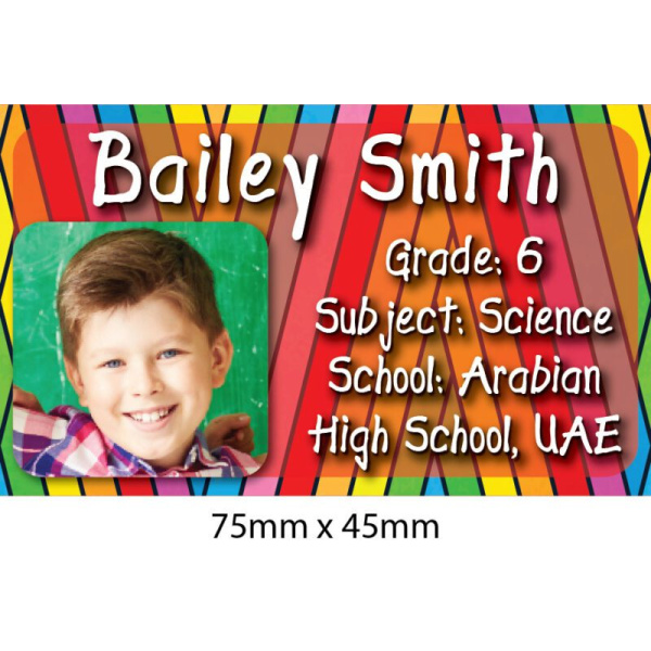 Personalised School Book Label