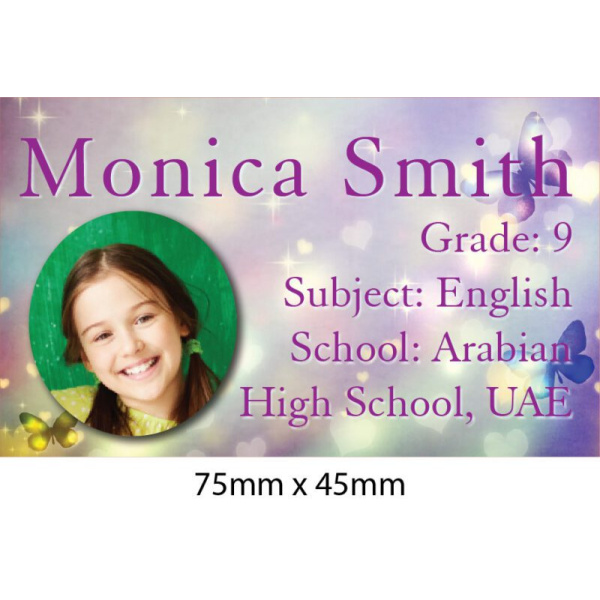Personalised School Book Label
