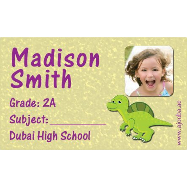 Personalised School Label