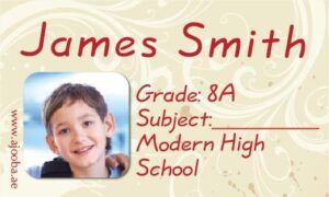 Personalised School Label