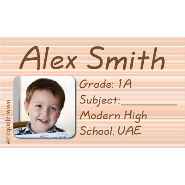 Personalised School Label