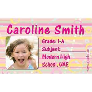 Personalised School Label
