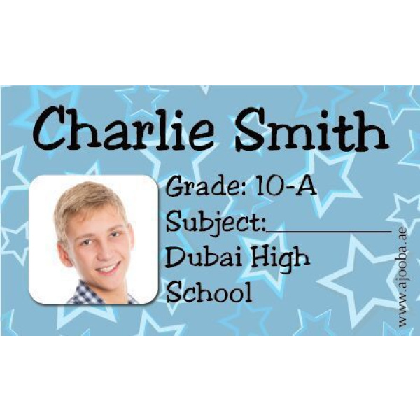 Personalised School Label