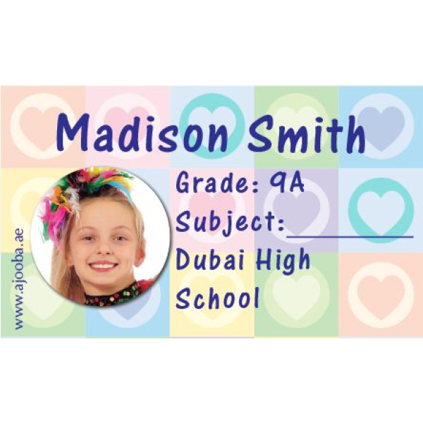 Personalised School Label