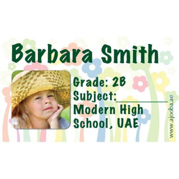 Personalised School Label