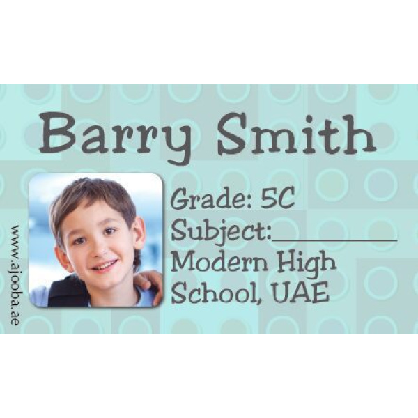 Personalised School Label