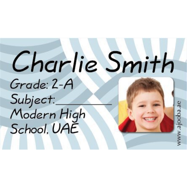 Personalised School Label