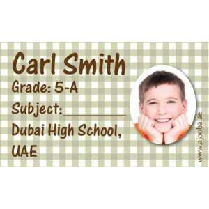 Personalised School Label
