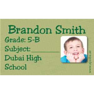 Personalised School Label