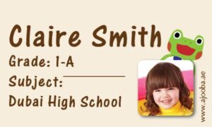 Personalised School Label