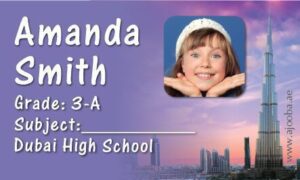 Personalised School Label