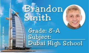 Personalised School Label