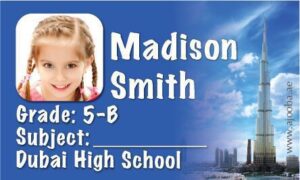 Personalised School Label