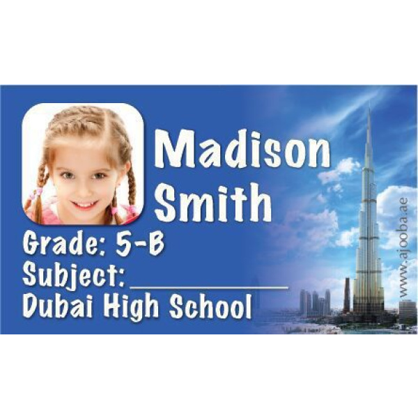 Personalised School Label