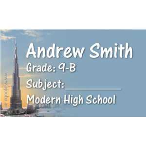 Personalised School Label