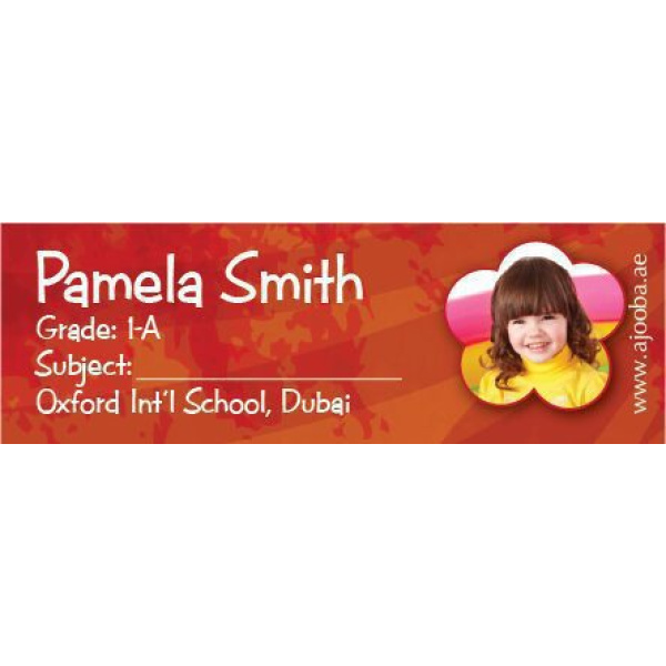 Personalised School Book Label