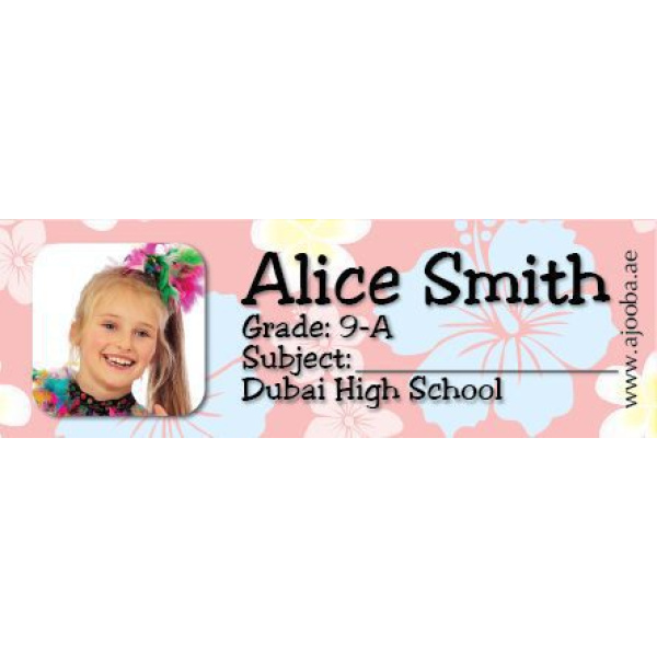 Personalised School Book Label