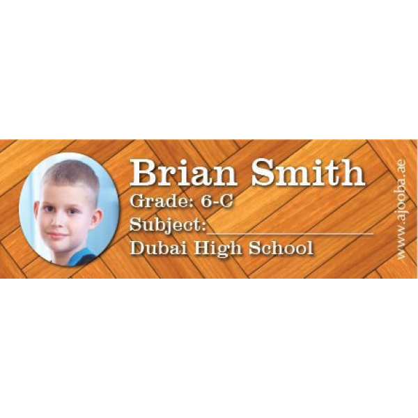 Personalised School Book Label