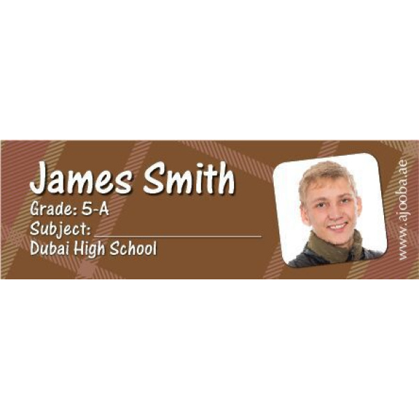 Personalised School Book Label