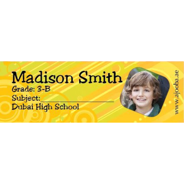 Personalised School Book Label