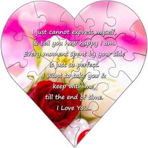 Valentine's Day Heart Shape puzzle  0002