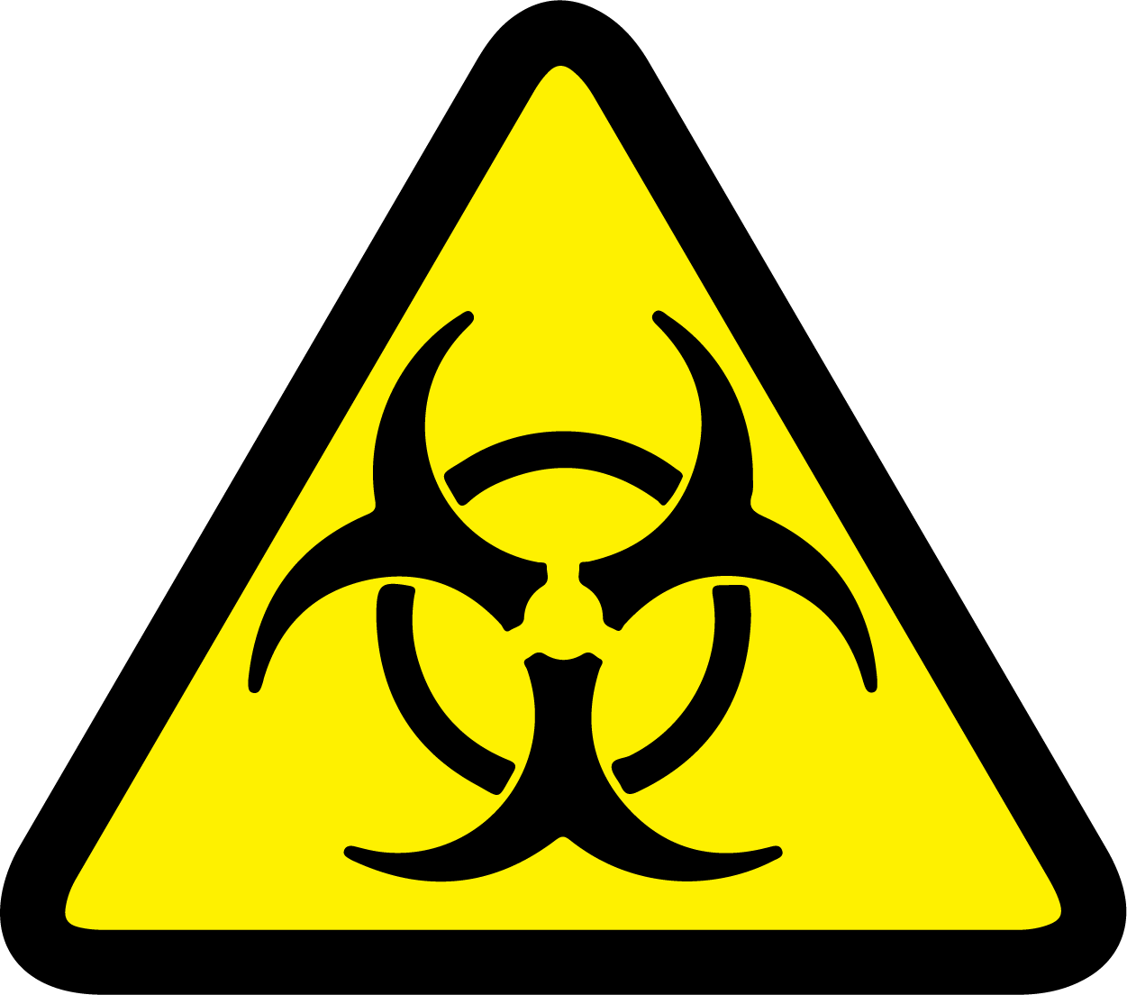 Biological Hazard Warning Labels - Custom Labels , Stickers ...