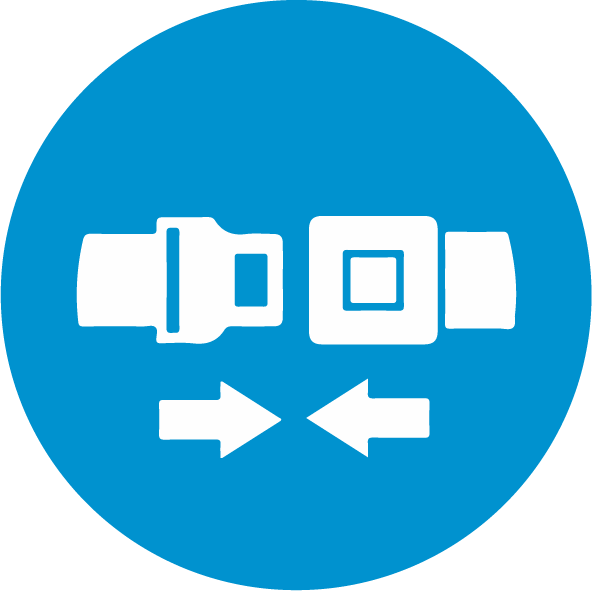 Wear Safety Belts Labels