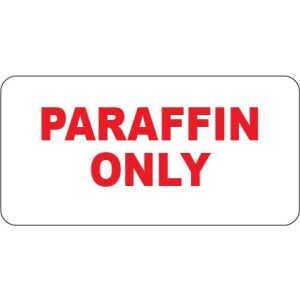 Paraffin Only Labels (50x25mm)