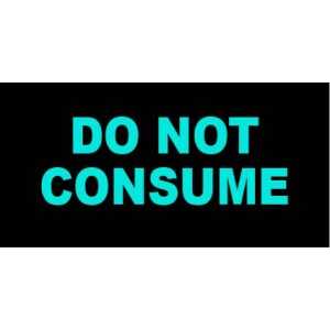 Do Not Consume Labels 50x25mm