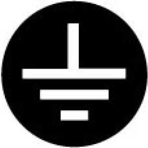 Electrical Earth Labels 10mm