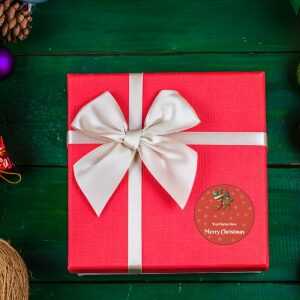 Personalised Christmas Gift Sticker / Waterproof Labels x Pack of 24 - 016 2 Christmas 016