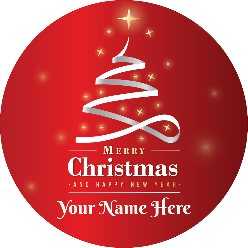 Personalised Christmas Gift Sticker