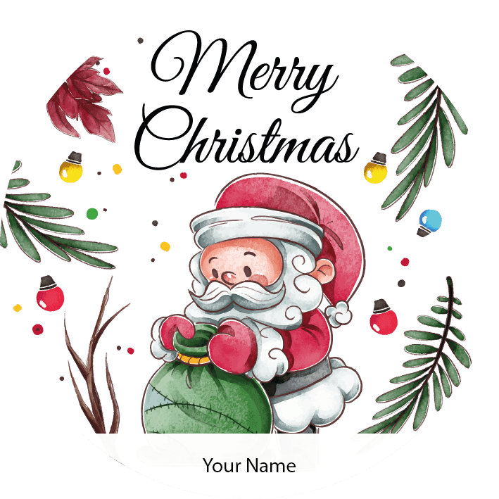 Personalised Christmas Gift Sticker / Waterproof Labels x Pack of 24 - 127
