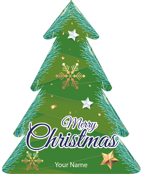 Personalised Christmas Gift Sticker / Waterproof Labels x Pack of 24 - 134