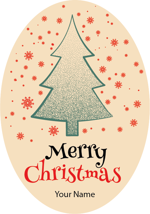 Christmas Gift Sticker - 137