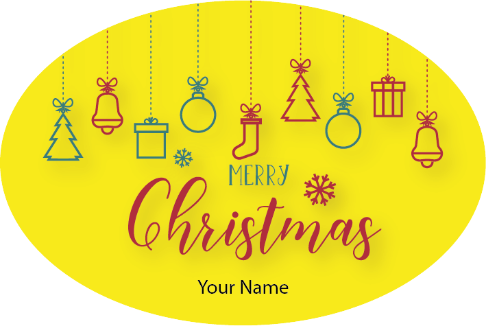 Christmas Gift Sticker - 138