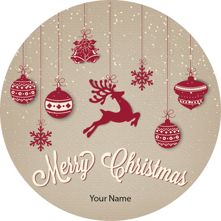 Christmas Gift Sticker - 139
