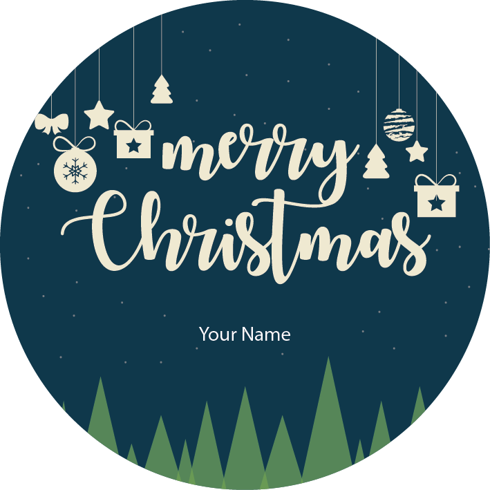 Christmas Gift Sticker - 144