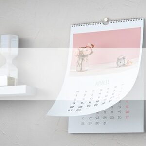 Portrait Wall Calendars With 14 Pictures