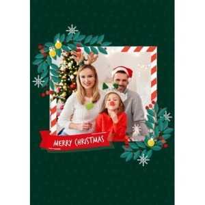 Personalised your very own Christmas Greeting Card for whatever season, occasion or celebration it might be. We have a wide range of designs to accommodate all your needs, each special in its own unique way. Make one today for those who mean the most in your life. CUSTOMIZABLE PHOTOS: A Christmas card with personalized photos is the perfect way to say thank you or to make someone feel special. Ajooba offers a wide range of templates for you to customize with your favorite photos. Send someone a custom Christmas card with their photo printed on it. Say goodbye to the old and welcome the new, and welcome a new year with memories. PROFESSIONAL HD PRINTING - Professional high-definition printing, As long as you upload a high-definition picture, we can perfectly present your personalized Christmas card for you. Season greeting and Christmas Cards. Elegant and Professional Design, Portrait : 5" x 7" ( 12.7cm x 17.78cm) Landscape : 7" x 5" ( 17.78cm x 12.7cm)