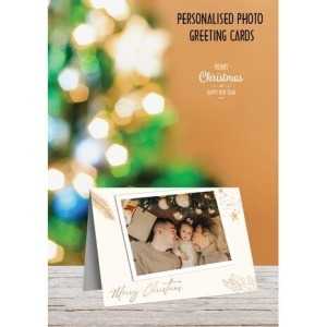 5x7 Folded Personalised Christmas Greeting Cards 2 15 15