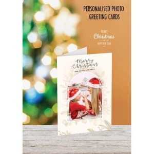 5x7 Folded Personalised Christmas Greeting Cards 2 17 17